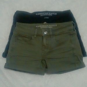 Black Twill Shorts Only - American Eagle